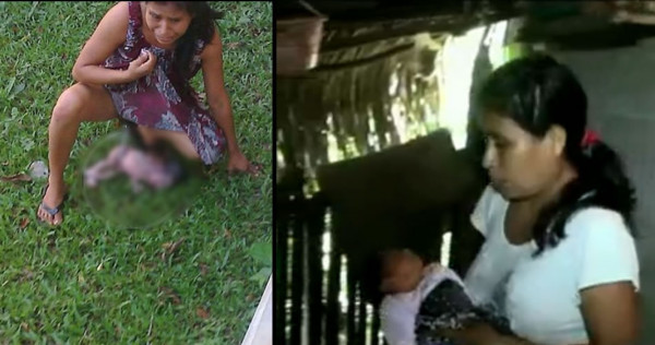 Clínica cobra a mujer tras dar a luz en césped