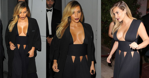 Kim Kardashian sorprende con atrevido escote