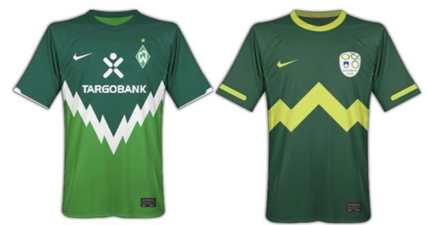 TOP: Los uniformes parecidos de equipos de fútbol