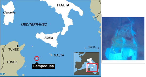 111 Inmigrantes muertos en Lampedusa y se espera el rescate de más cadáveres