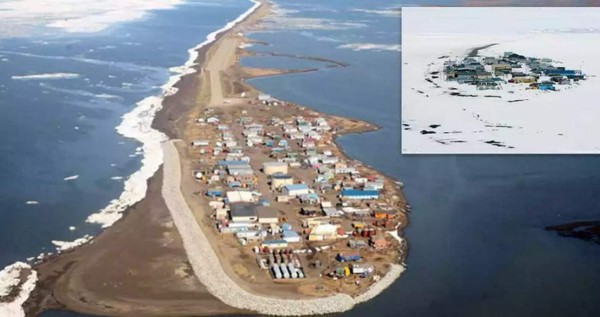 La isla que desaparece por el cambio climático