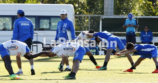 Honduras realizó su primer entrenamiento en Estados Unidos