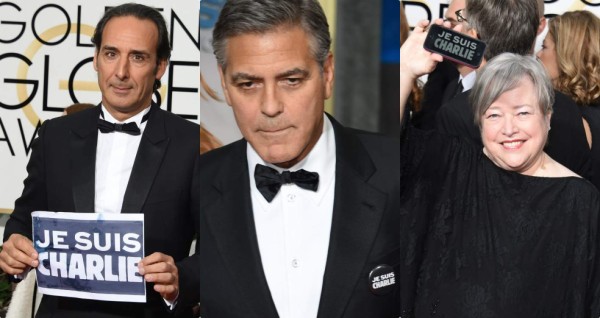 Globos de Oro homenajean a las víctimas de los ataques de París