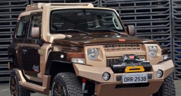 Presentación del Ford Troller T4 Off-Road Concept