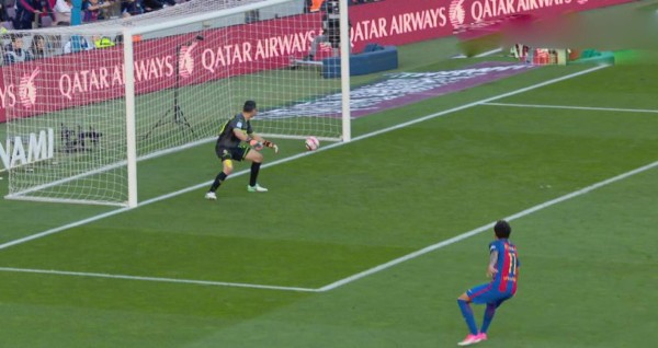 El golazo de Messi frente al Villareal