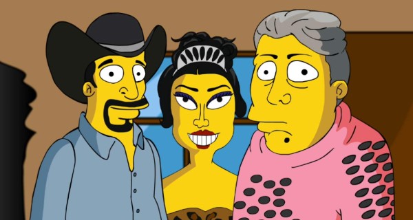 'Los Simpson' se burlan de los 15 años de Rubí