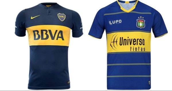 TOP: Los uniformes parecidos de equipos de fútbol