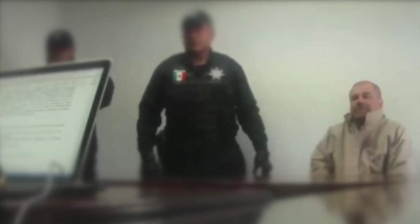 Difunden video e imágenes inéditas de recaptura de 'El chapo'