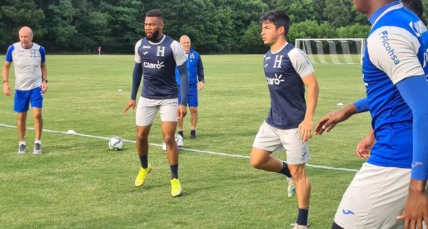 Novedades en primer entrenamiento de Honduras en Atlanta previo al duelo ante México