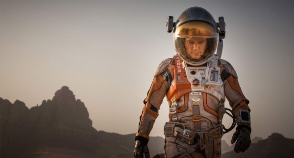 Matt Damon hace su debut como astronauta