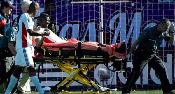 Vídeo: Mira como un jugador se fractura el tobillo en pleno partido