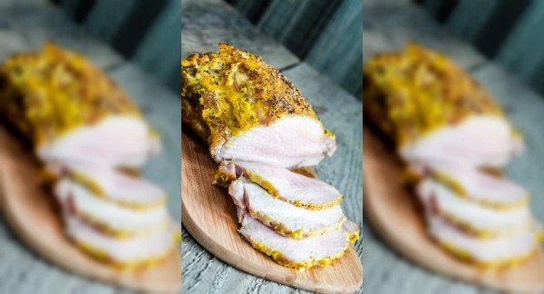 Cómo preparar lomo de cerdo con mostaza y miel