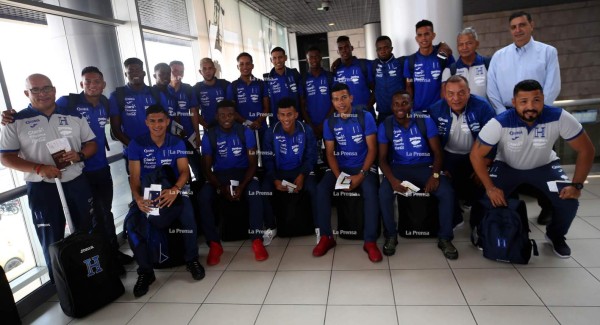 Sub-20 de Honduras partió rumbo a Europa para amistosos previo al Mundial de Polonia