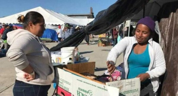 Hondureña de la caravana migrante abrirá su propio negocio en Tijuana