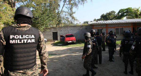 Armas y droga hallan en centro de rehabilitación de menores en San Pedro Sula