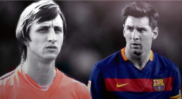 Messi despidió a Johan Cruyff en cuatro palabras