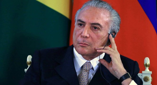 Vicepresidente delinea plan si asume poder en Brasil