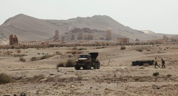 Ejército sirio avanza sobre la ciudad Palmira