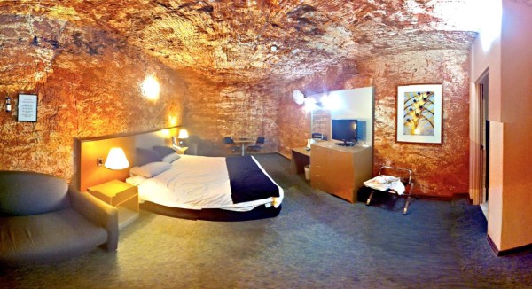 Exóticos hoteles construidos bajo tierra
