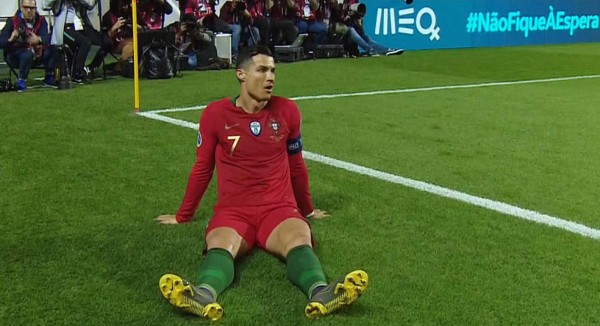 ¡Alarma! Cristiano Ronaldo se lesiona en el Portugal - Serbia