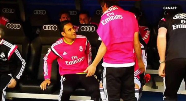 Coentrao y Navas discutieron por un puesto en la banca