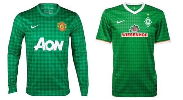 TOP: Los uniformes parecidos de equipos de fútbol