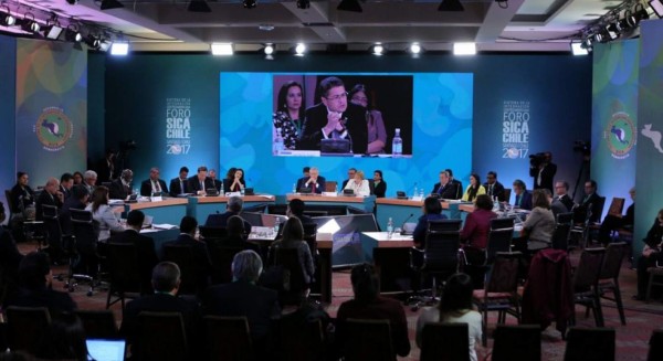 JOH pide en Chile enfrentar en bloque el narcotráfico