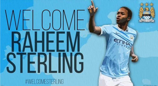 El Manchester City anuncia fichaje de Sterling