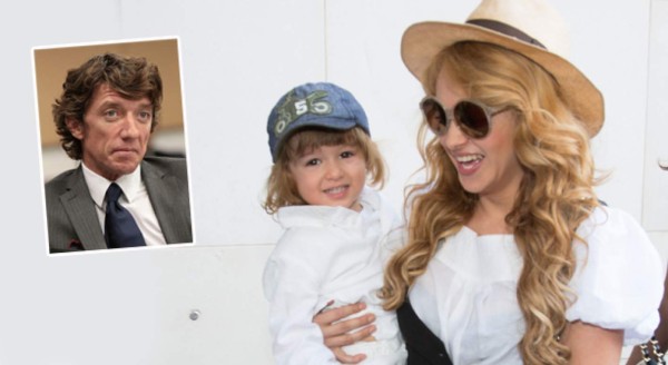 'Colate', en guerra con Paulina Rubio por su hijo