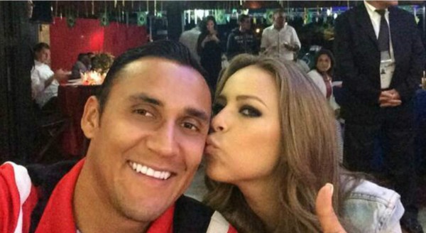 La explosiva esposa de Keylor Navas