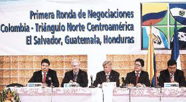 Avanzan negociaciones de TLC entre Colombia y Centroamérica