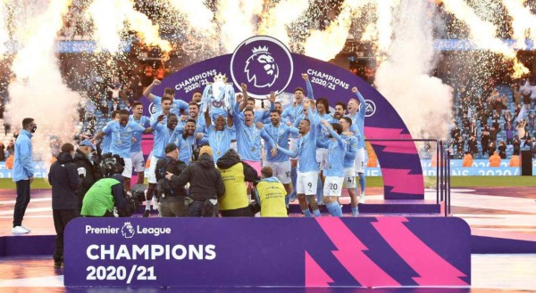 Premier League: Manchester City celebró la obtención del título y definidos los cupos de Champions