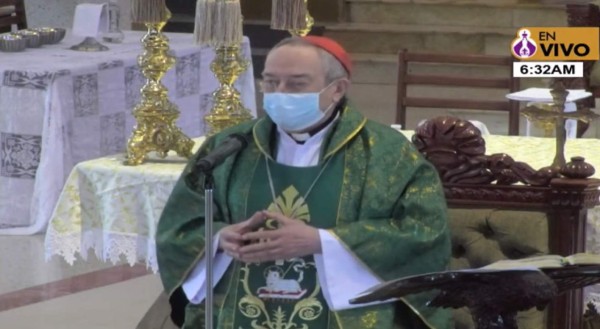 Cardenal Óscar Andrés Rodríguez pregunta al Gobierno cuándo estará vacunado todo el país