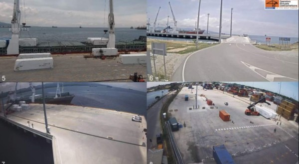 Realizan en Honduras descarga e inspección de hospitales móviles