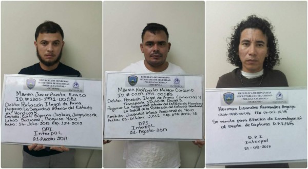 Capturan a tres hondureños que venían deportados de EUA