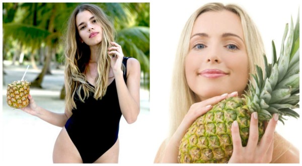 La piña y sus beneficios con la belleza