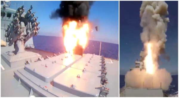 Así bombardea al Estado Islámico la armada rusa