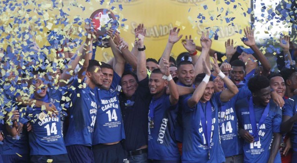 Video: Así festejó Motagua su título 14 de Liga Nacional