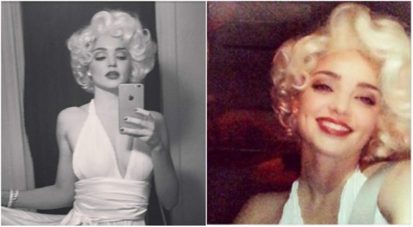 Miranda Kerr cautiva como Marilyn Monroe