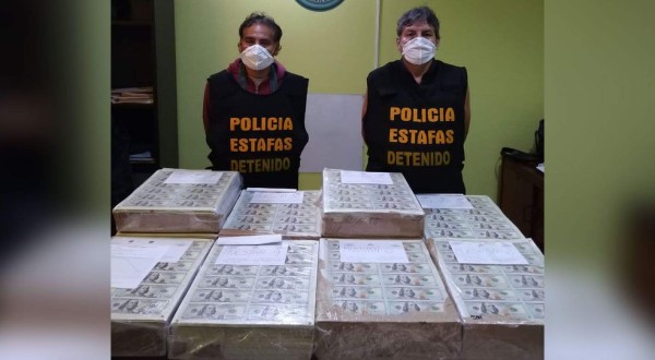 Decomisan 15 millones de dólares falsos que iban a ser puestos en circulación