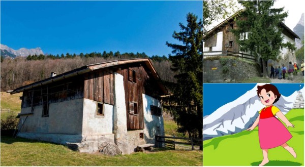 La cabaña real de Heidi en Suiza