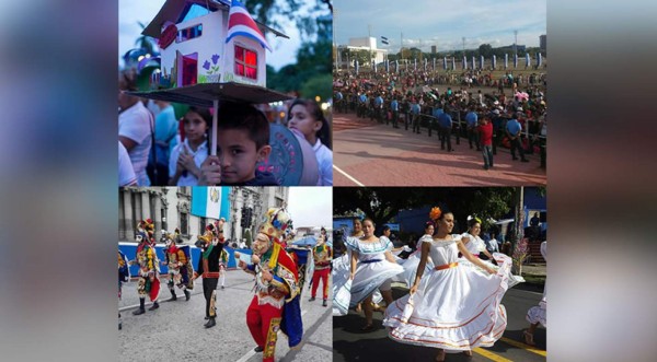 Así se vive aniversario de Independencia en Centroamérica