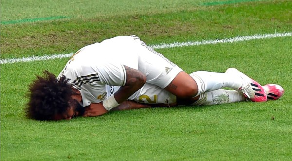 Marcelo se pierde lo que resta de la Liga Española por lesión