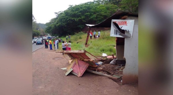 Dos menores mueren arrollados en Francisco Morazán