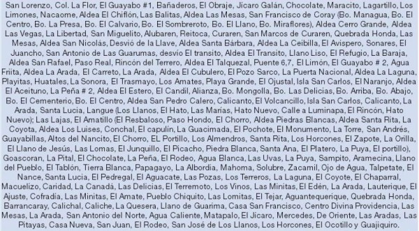 Honduras: Alístese para las suspensiones de energía de este viernes