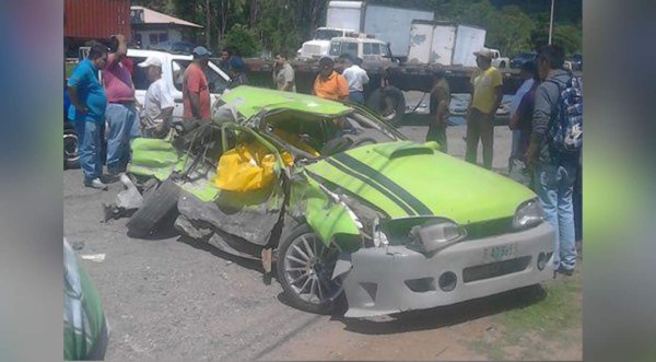 Dos muertos deja accidente vial en Santa Cruz de Yojoa