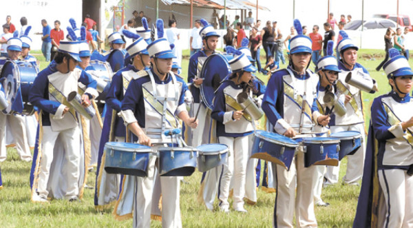Bandas marciales: fiesta de redobles y premios