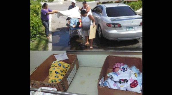 Proceden contra empleados por 'Camillazo' y bebés en cajas en La Ceiba
