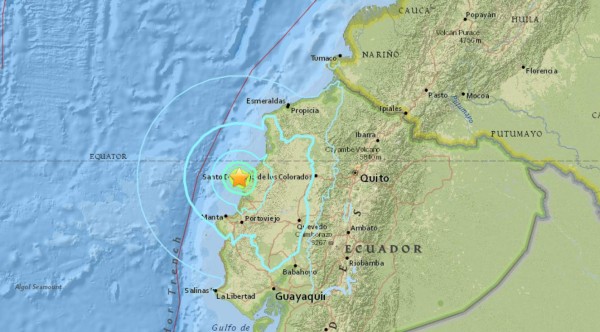 Pánico en Ecuador por nuevo sismo de 6 grados de magnitud