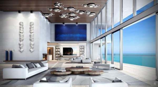 Las propiedades de Ocean Tower One, el más exclusivo condominio frente a la playa en la hermosa isla de Key Biscayne, según la nota publicitaria de un agente de bienes raíces.